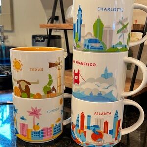 Starbucks Cityscape Mug Collection - Multicolor